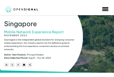ประสบการณ์ใช้เน็ตในสิงคโปร์เป็นยังไง? เครือข่ายไหนดี?